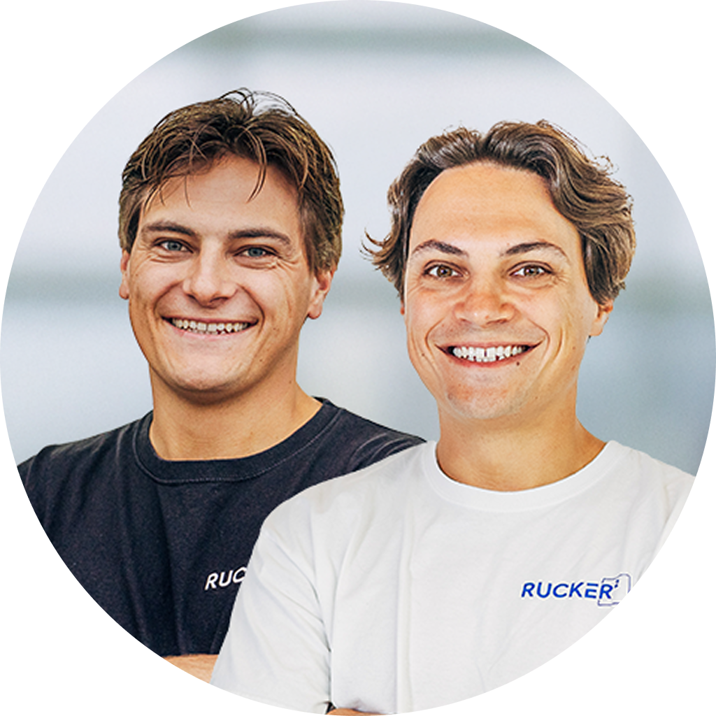 Portrait von Valentin und Leander Rucker